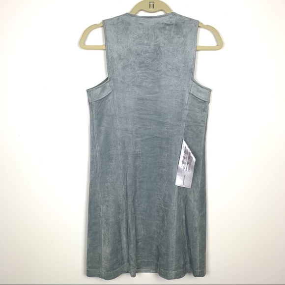 NWT BCBGMaxAzria Jamy Faux Suede Tank Mini Dress - Picture 5 of 14